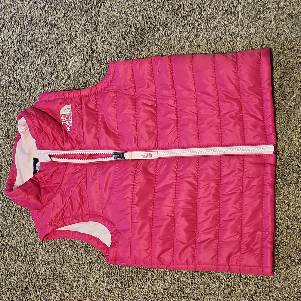 The North Face Kids' Fuchsia Quilted Vest